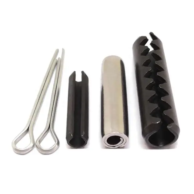 Cotter Pin | Toothed Slotted Coiled Parallel Spring Pins
