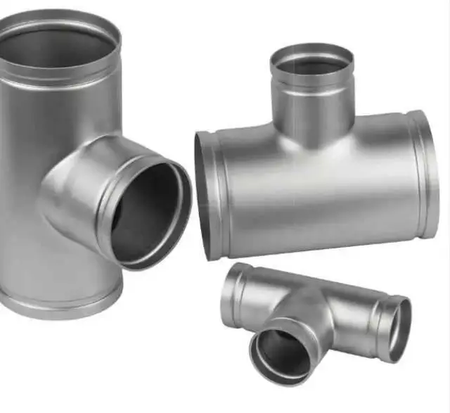 Standard PVC Plastic Pipe Drainage Tee Fittings